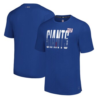 Men's New York Giants MSX by Michael Strahan Royal Teamwork T-Shirt